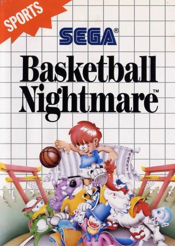 Cover Basket Ball Nightmare for Master System II